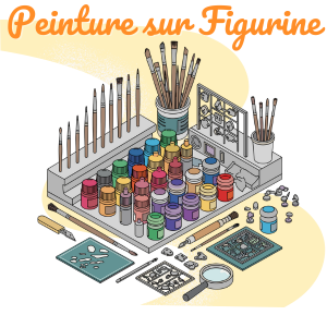 Peinture sur Figurine